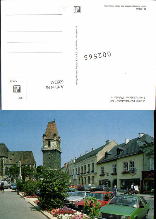 609281,Perchtoldsdorf bei Wien Hauptplatz Opel Kadett PKW