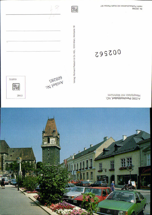 609285,Perchtoldsdorf bei Wien Hauptplatz PKW Opel Kadett