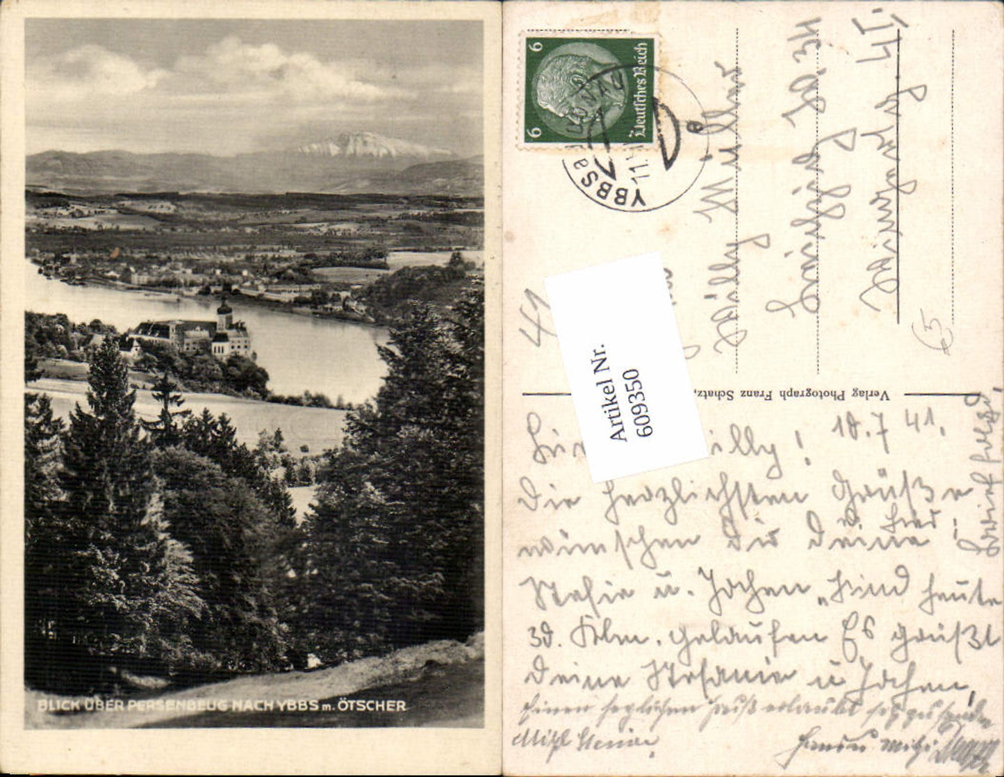 609350,Ybbs Persenbeug zum Ötscher Schloss