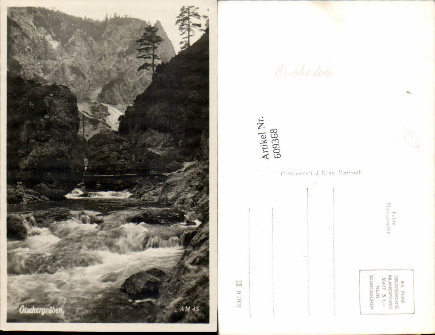 609368,Ötschergräben Tormäuer Brücke Gaming Kienberg