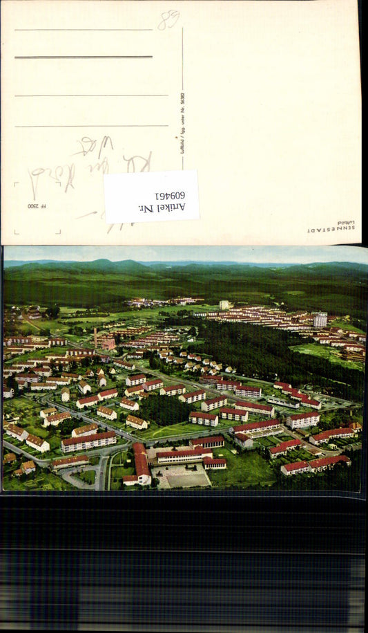 609461,tolle Fliegeraufnahme Sennestadt Luftbild Bielefeld