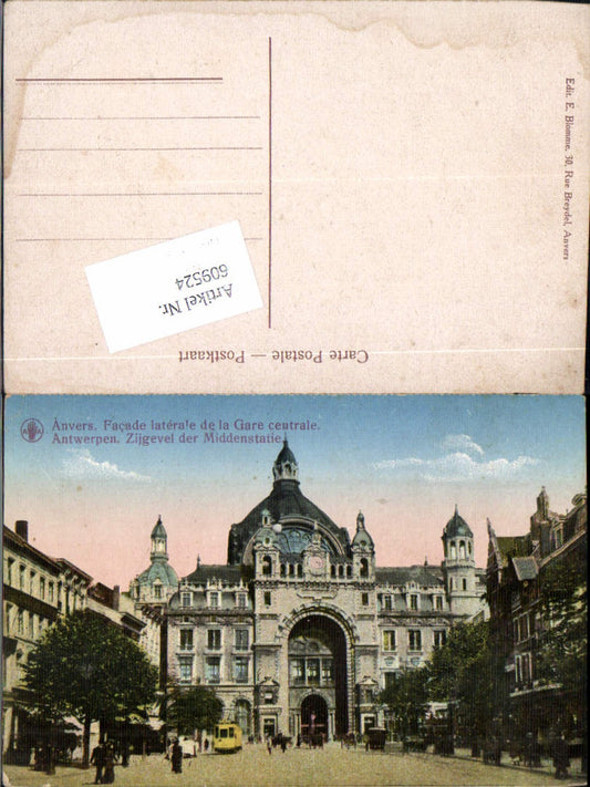 609524, Antwerp Flanders Central Station