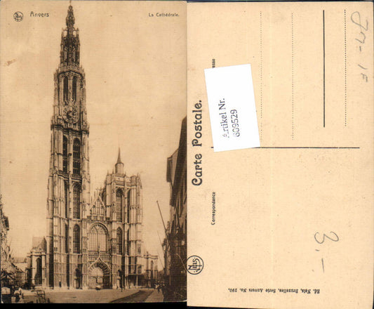 609529,Anvers Antwerp Flanders Cathedrale