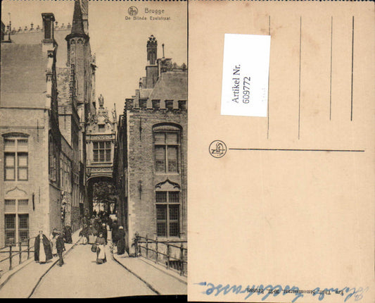 609772,Brugge Bruges Bruges De blinde Ezelstraat