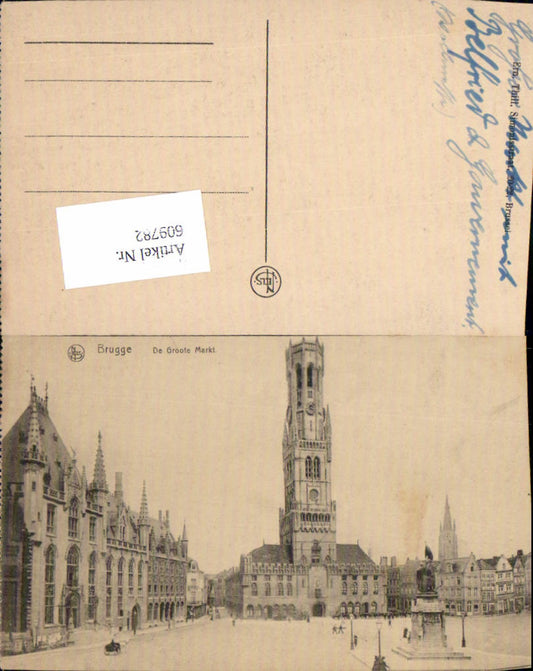 609782,Brugge Bruges Bruges Groote Markt