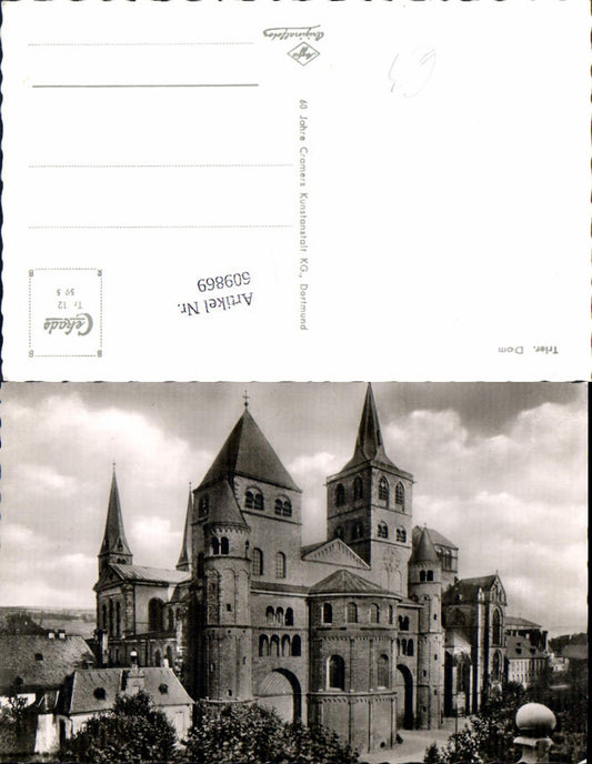 609869,Trier an der Mosel Treves Dom