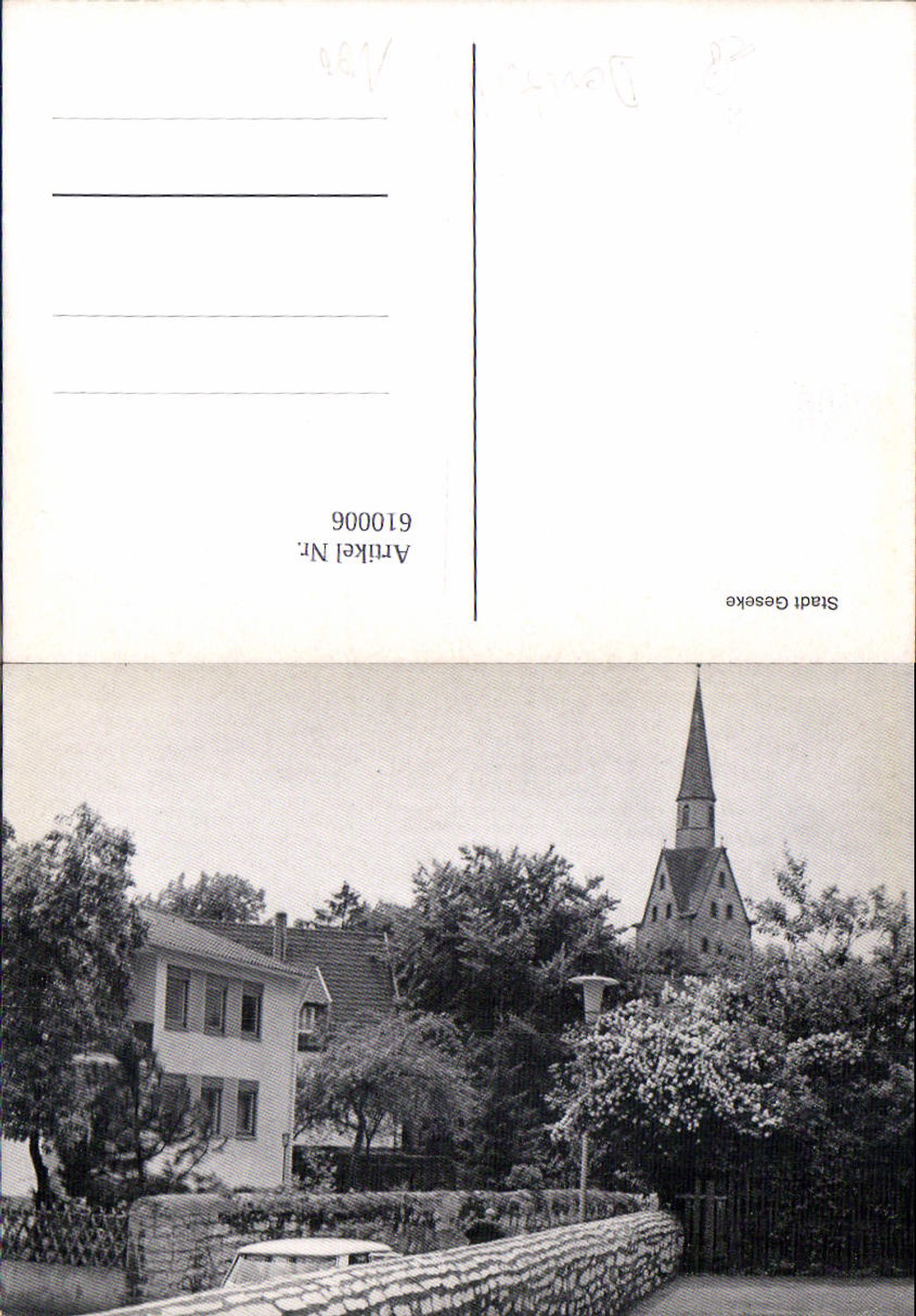 610006,seltene Partie aus Stadt Geseke LK Soest