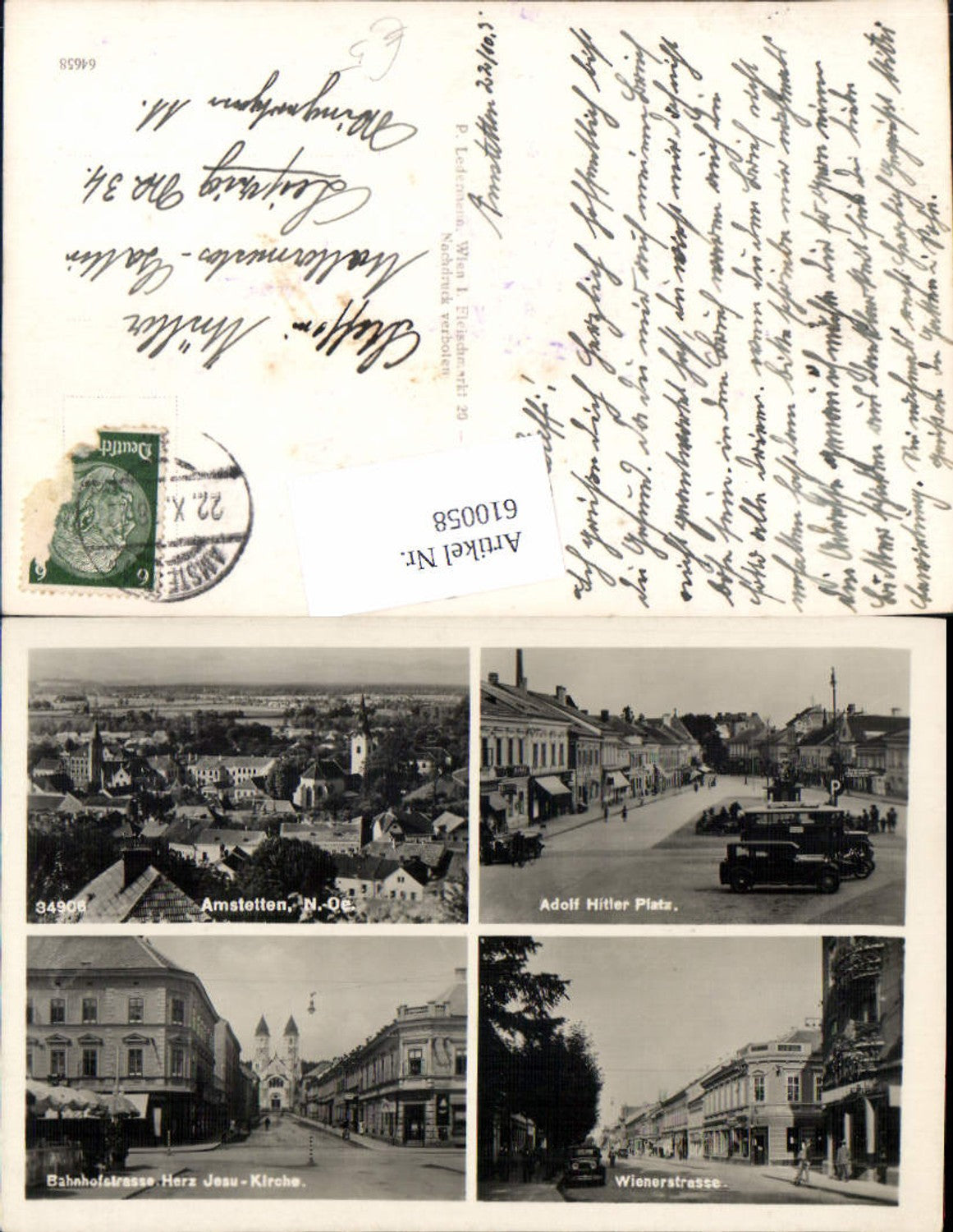 610058,Amstetten Wiener Straße Herz Jesu Kirche