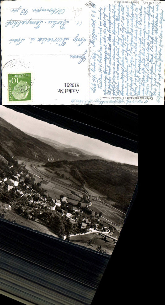 610891, Photo Ak Muggendorf Franconian Switzerland