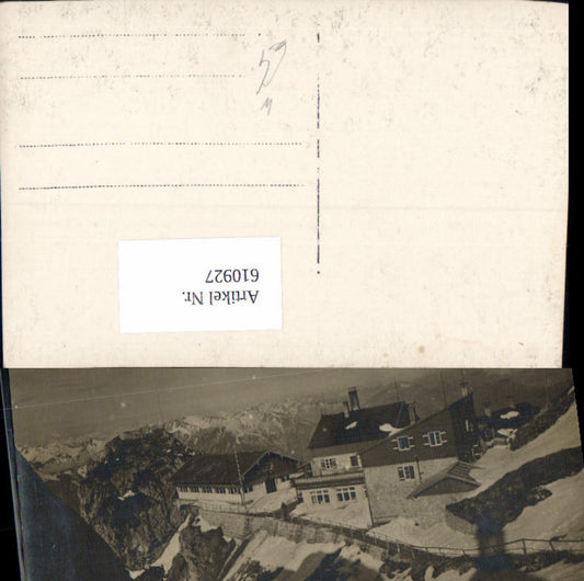 610927,Foto Ak Wendelsteinhaus Bayrischzell