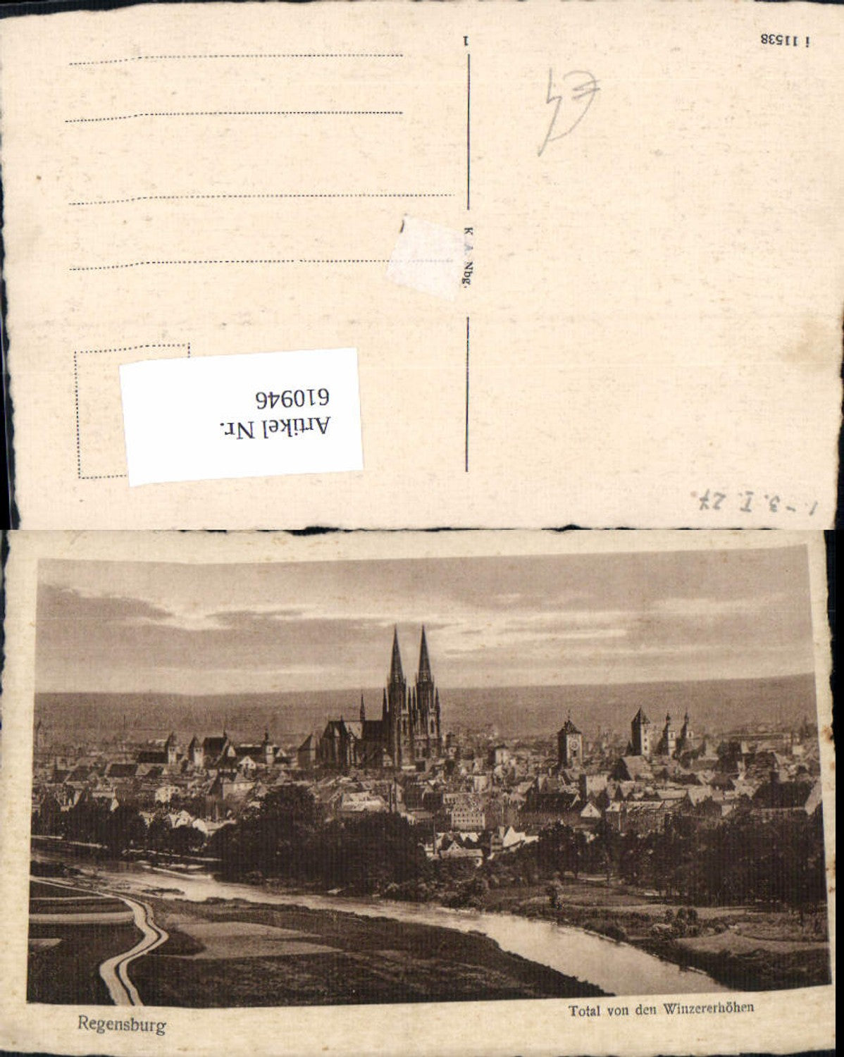610946, Regensburg Total vd Winzererhöhen
