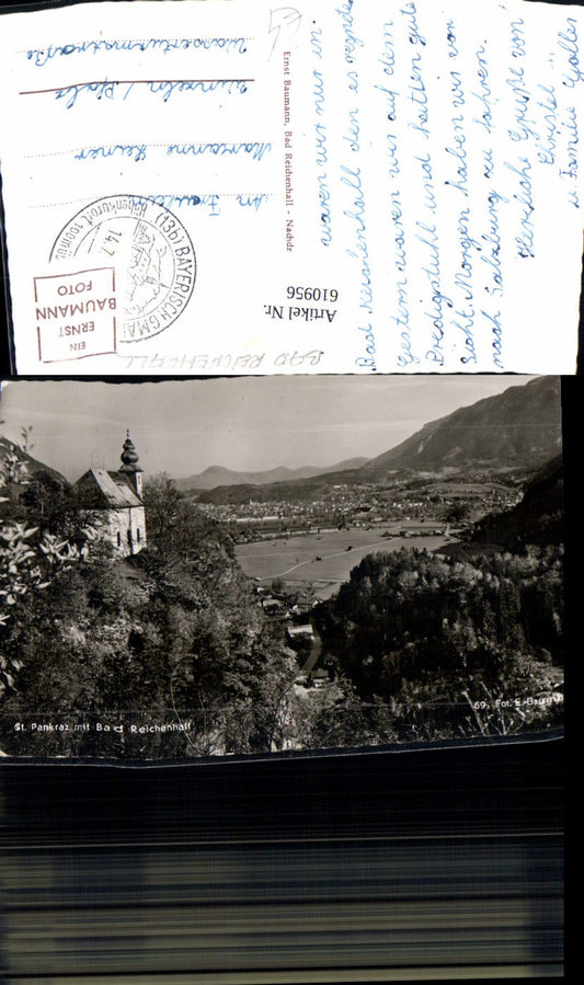 610956, Photo Ak Pankraz m. Bad Reichenhall