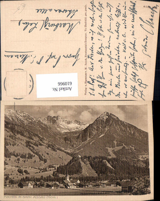 610966, Fischen i. Allgäu View