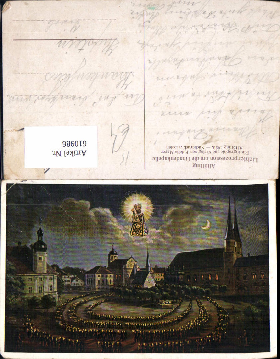 610986, Artists Academy Altötting Candlelight Procession and Chapel of Grace