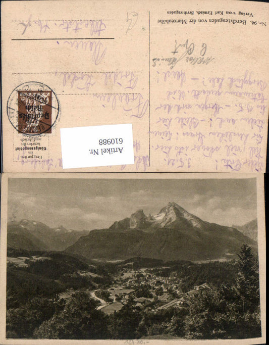 610988, Berchtesgaden vd Marxenhöhe