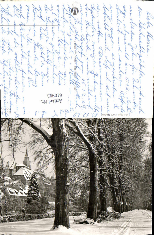 610993, Photo Ak Tübingen a. Neckar Winter sports