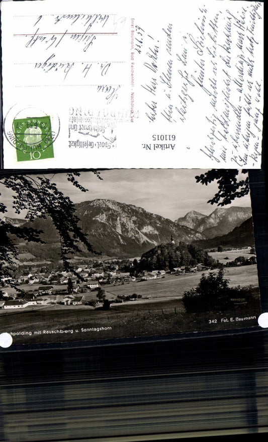 611015,Ruhpolding m. Rauschberg u. Sonntagshorn