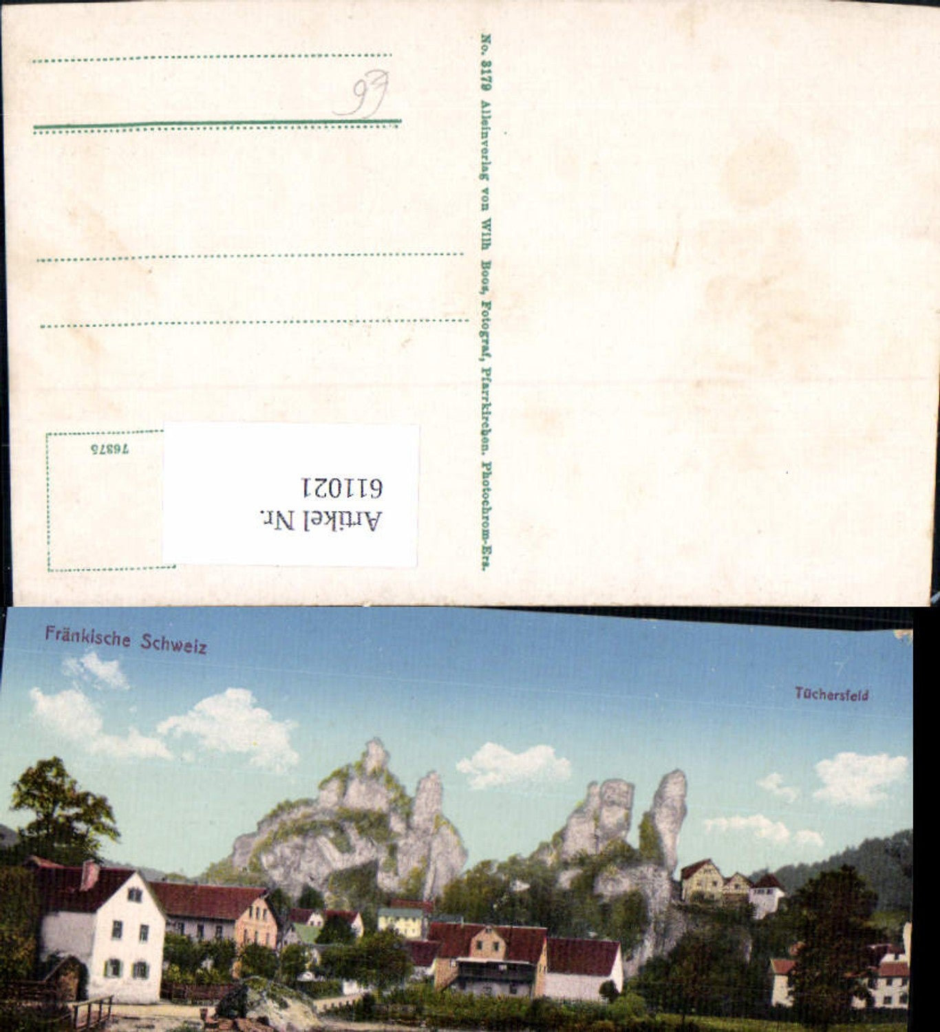 611021, Franconian Switzerland Tüchersfeld Pottenstein