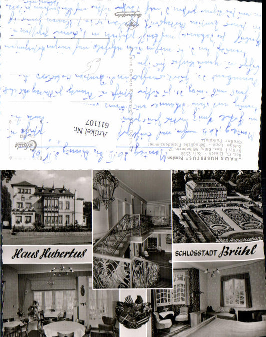 611107,Brühl Haus Hubertus Pension Bez. Köln