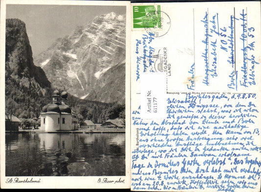 611177, Church of St. Bartholomew, Schönau am Königssee, pub O. Beer 76