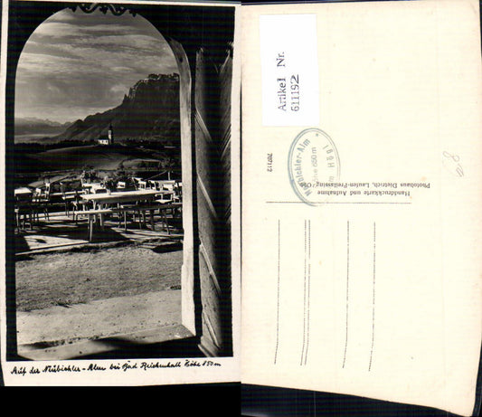 611192,Foto Ak Neubichler-Alm im Högl b. Bad Reichenhall