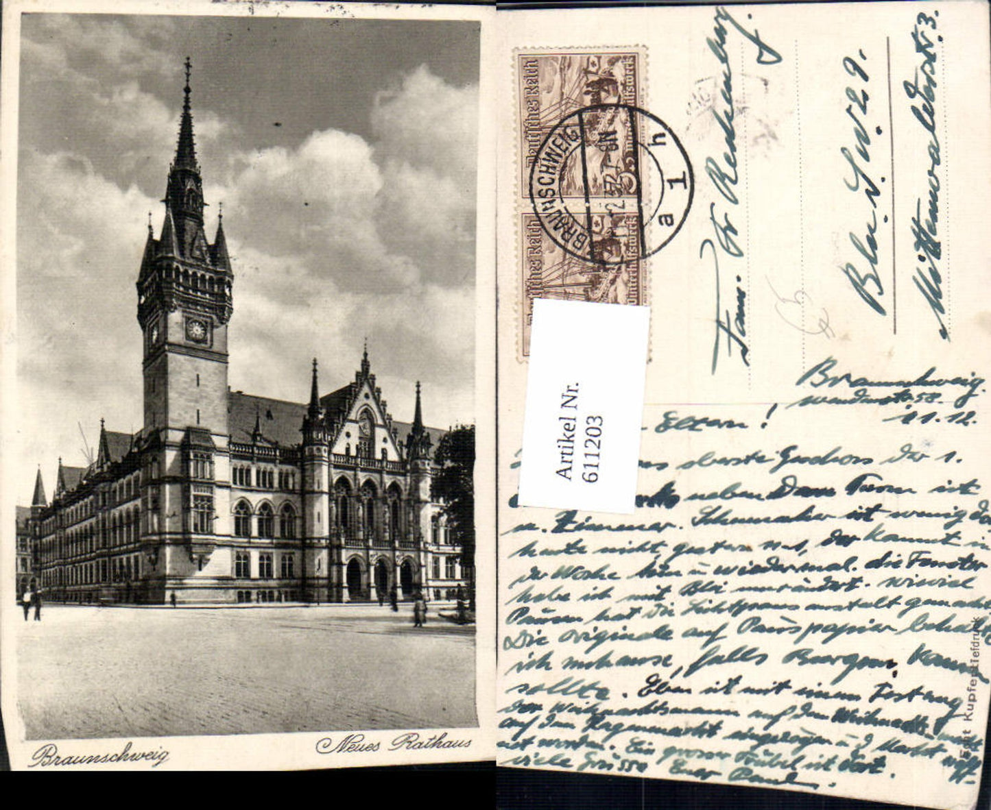 611203,Braunschweig Neues Rathaus