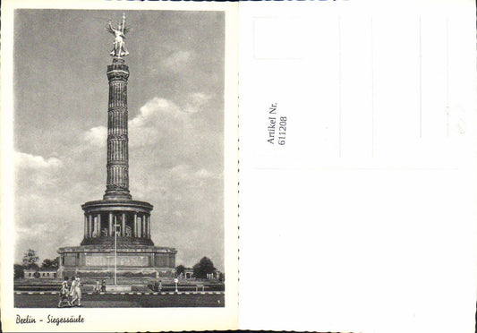 611208,Foto Ak Berlin Siegessäule