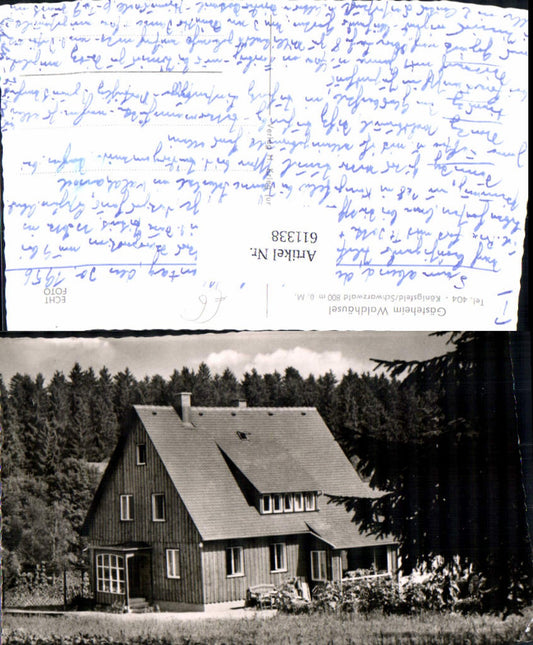 611338, Photo Ak Königsfeld i. Schwarzwald Waldhäusel Guesthouse