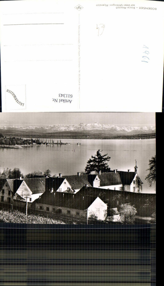 611343, Photo: Lake Constance, Birnau-Maurach near Unteruhldingen, Alpine view