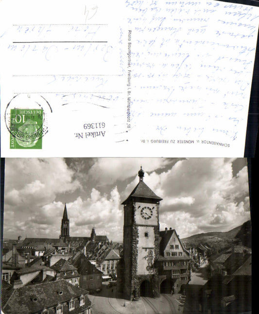 611369, Schwabentor and Freiburg Minster