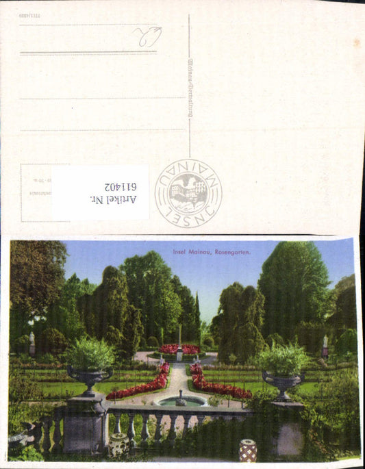 611402, Mainau Island Rose Garden Litzelstetten Constance
