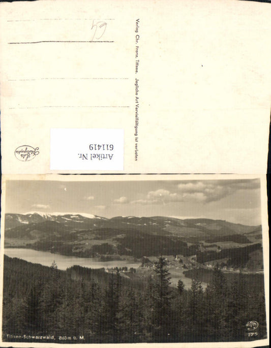 611419, Photo Ak Titisee Titisee-Neustadt Black Forest