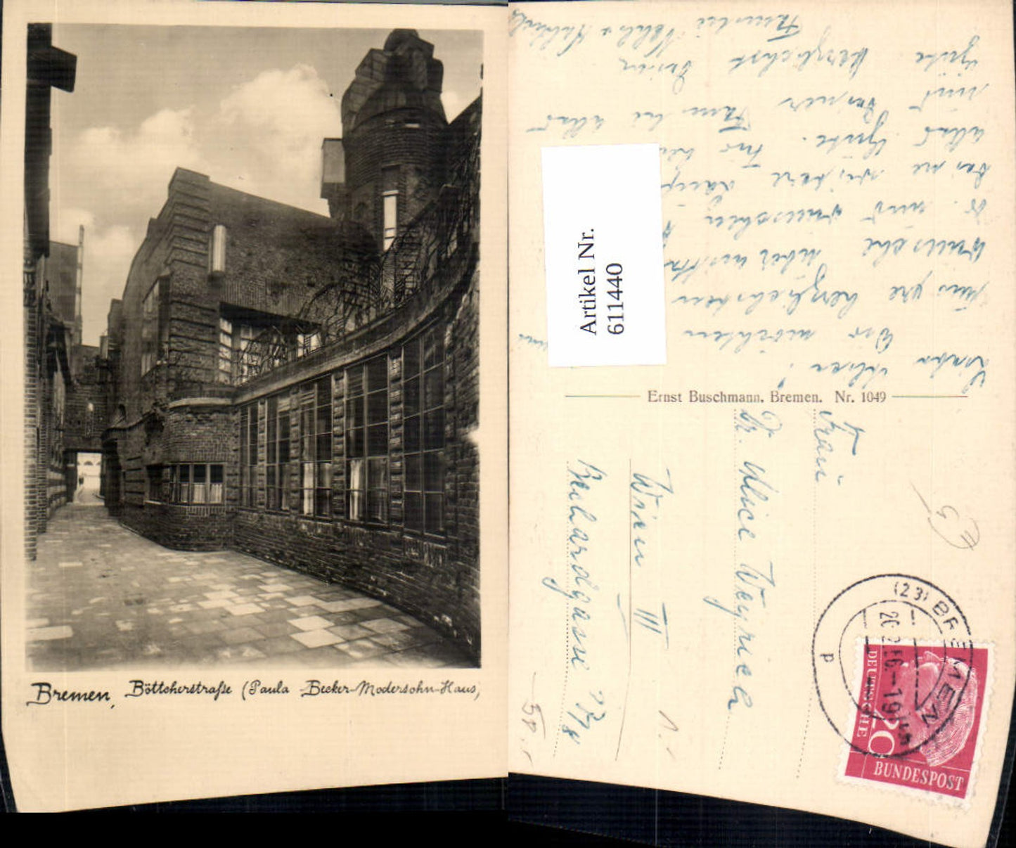 611440,Bremen Böttcherstraße Paula Becker-Modersohn-Haus