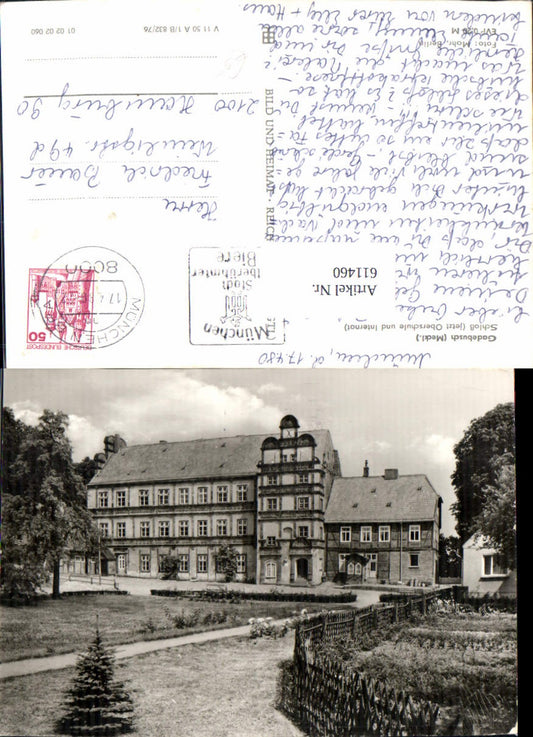 611460,Gadebusch Schloss jetzt Oberschule u. Internat