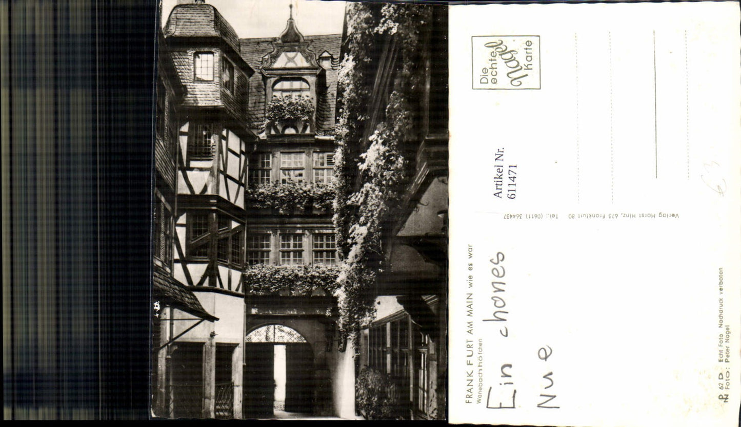 611471,Foto Ak Frankfurt a. Main Wanebachhöfchen