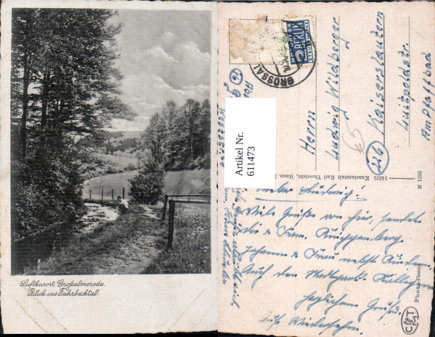 611473,Großalmerode Blick ins Fahrbachtal