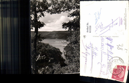 611559,Foto Ak Rurtalsperre Schwammenauel Rurberg Simmerath