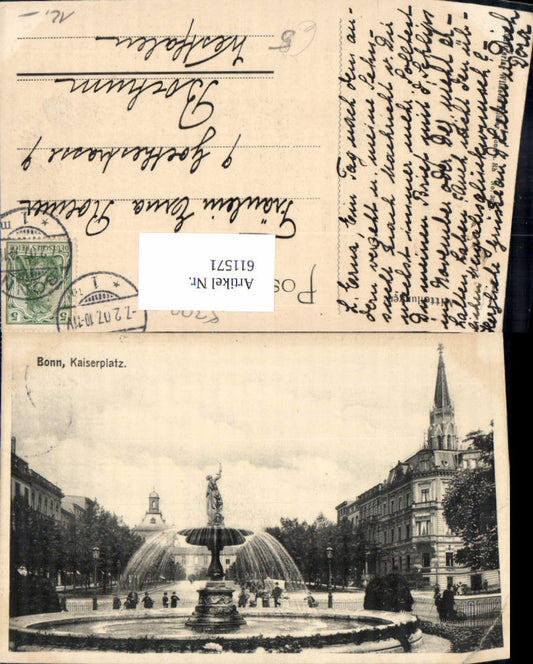 611571,Bonn Kaiserplatz Springbrunnen Brunnen