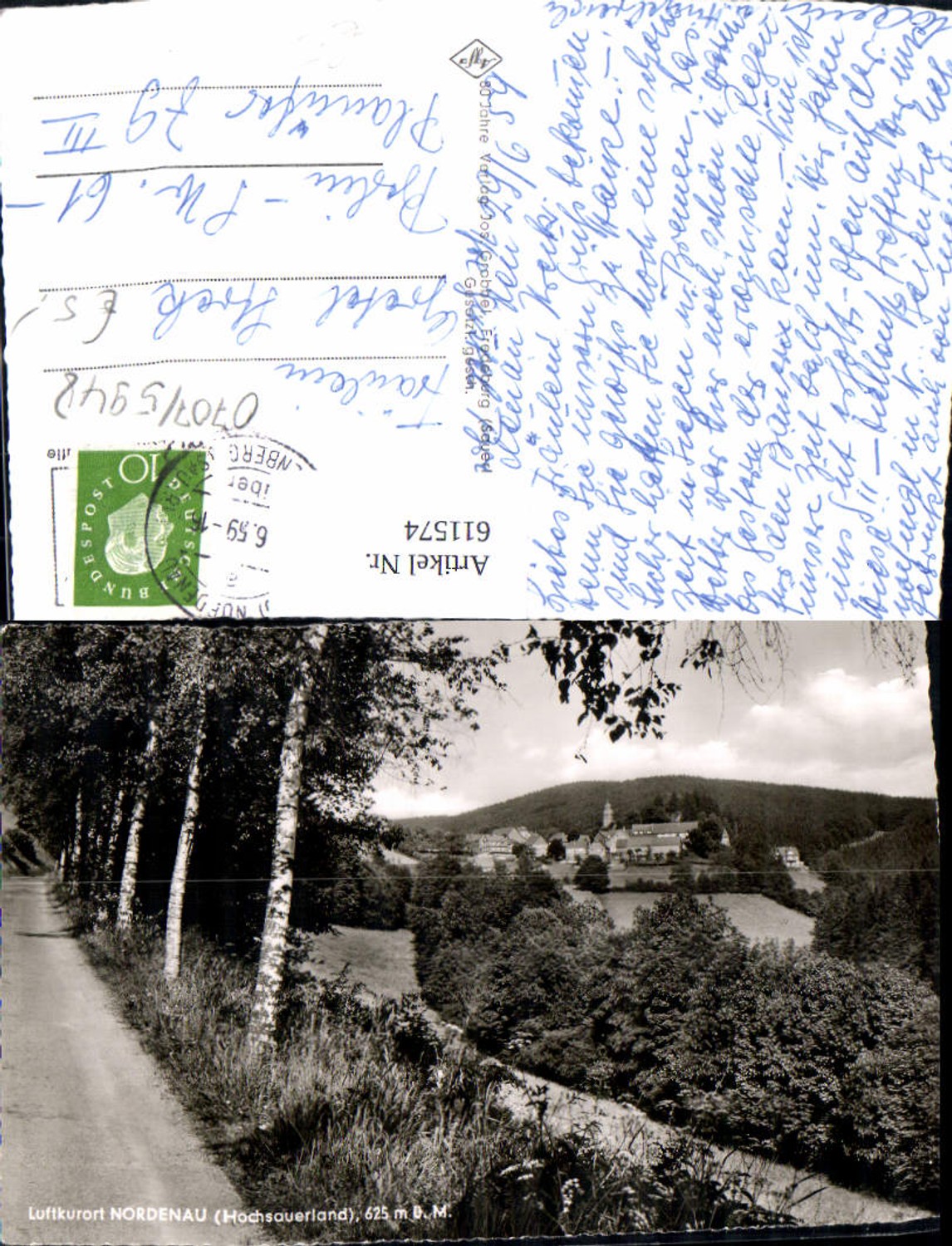 611574,Foto Ak Nordenau Schmallenberg Hochsauerland