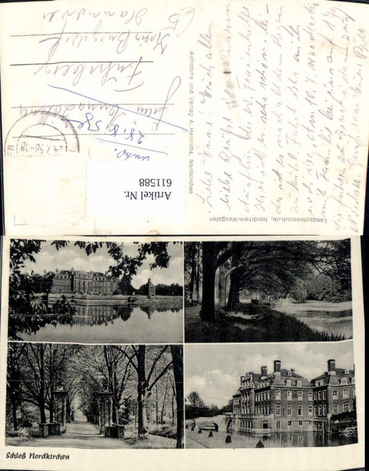 611588,Mehrbild Ak Nordkirchen Schloss Nordkirchen