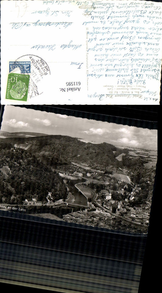 611595,Foto Ak Nassau a. d. Lahn Ansicht