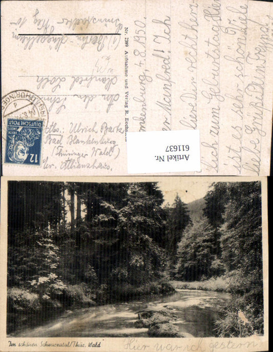 611637, Schwarztal Thuringian Forest Neuhaus am Rennweg