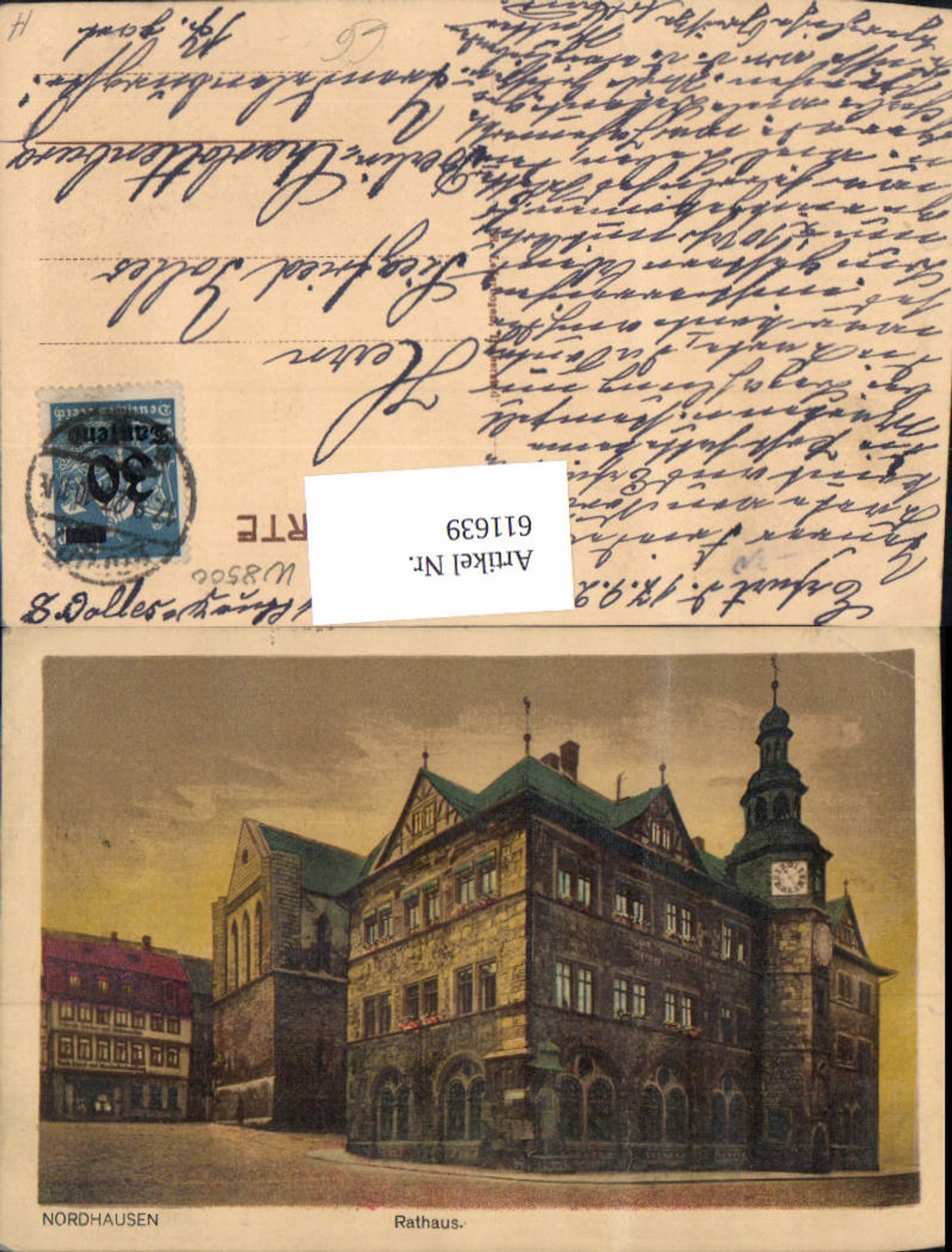 611639, Nordhausen Town Hall