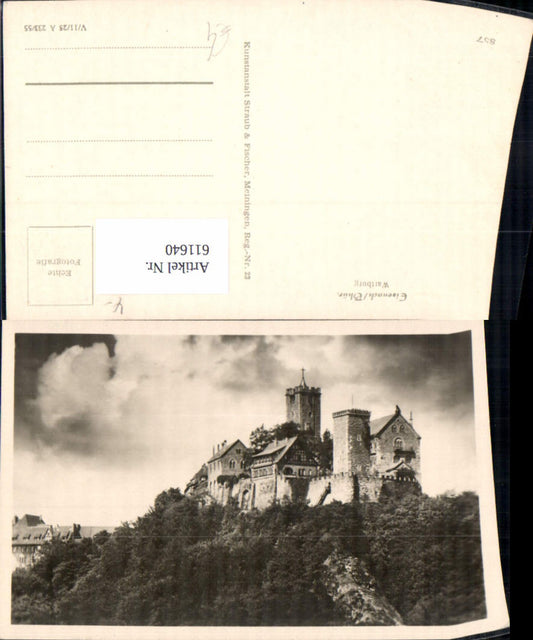 611640, Photo Ak Eisenach Wartburg Castle