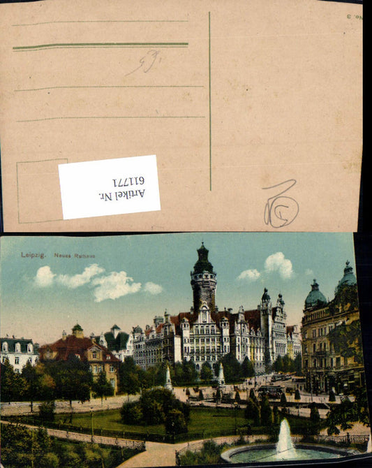 611771,Leipzig Neues Rathaus