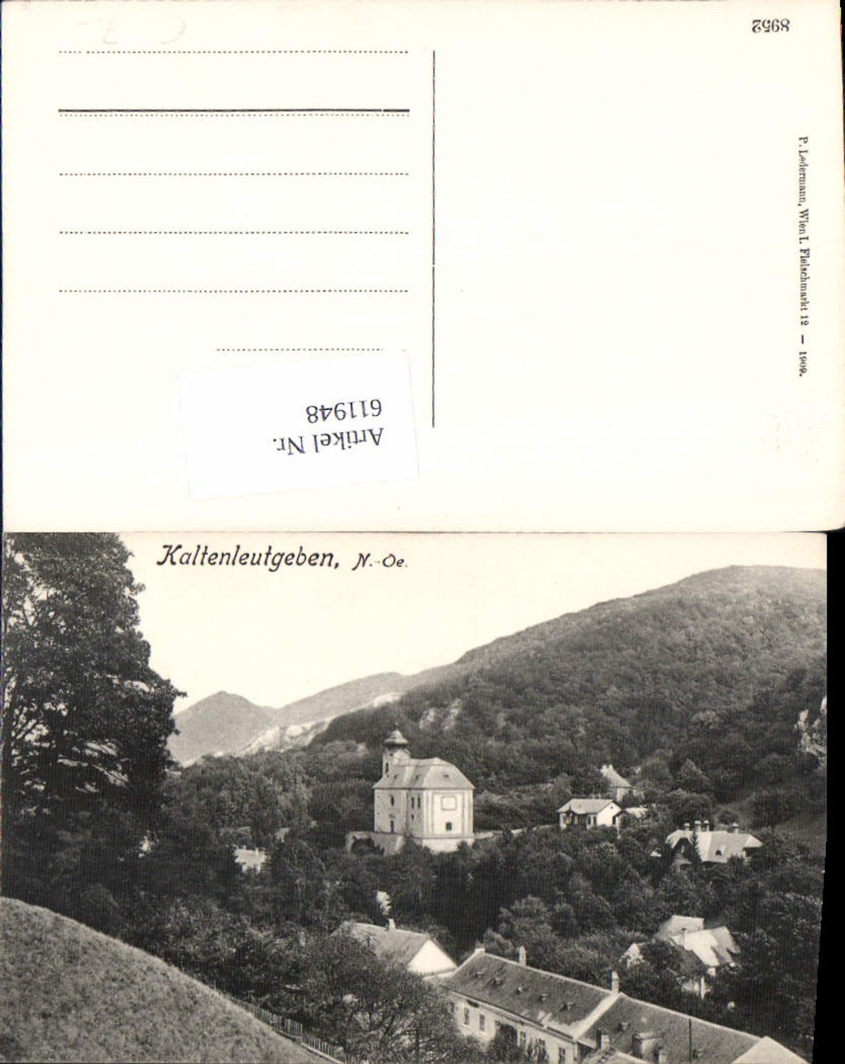 611948,Kaltenleutgeben bei Wien pub Ledermann 8952