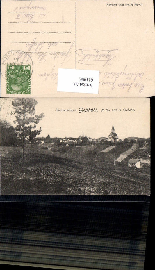 611956,Gießhübl bei Alland im Gebirge Mödling