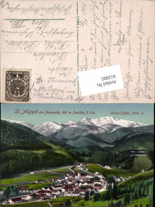612005,St. Aegyd am Neuwalde Hoher Göller pub Ledermann 11784