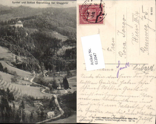 612047,Syrntal bei Kranichberg Gloggnitz 1912
