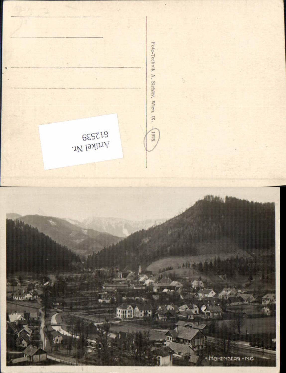 612539,Hohenberg Niederösterreich